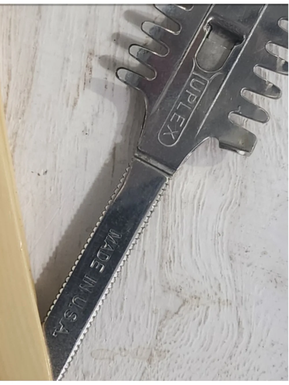 Vintage Durham Duplex DE Straight Razor Trimmer, Barber CLEAN